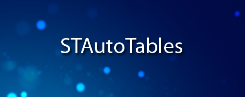 STAutoTables Brochure PDF
